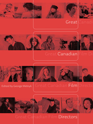cover image of Great Canadian Film Directors